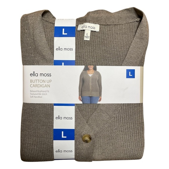 Ella Moss
CARDIGAN BUTTON UP CARDIGAN Size L - Picture 2 of 6